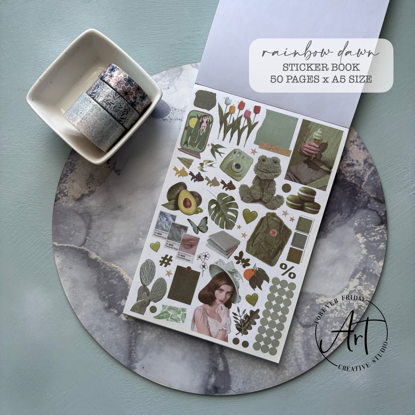 Rainbow Dawn - Sticker book