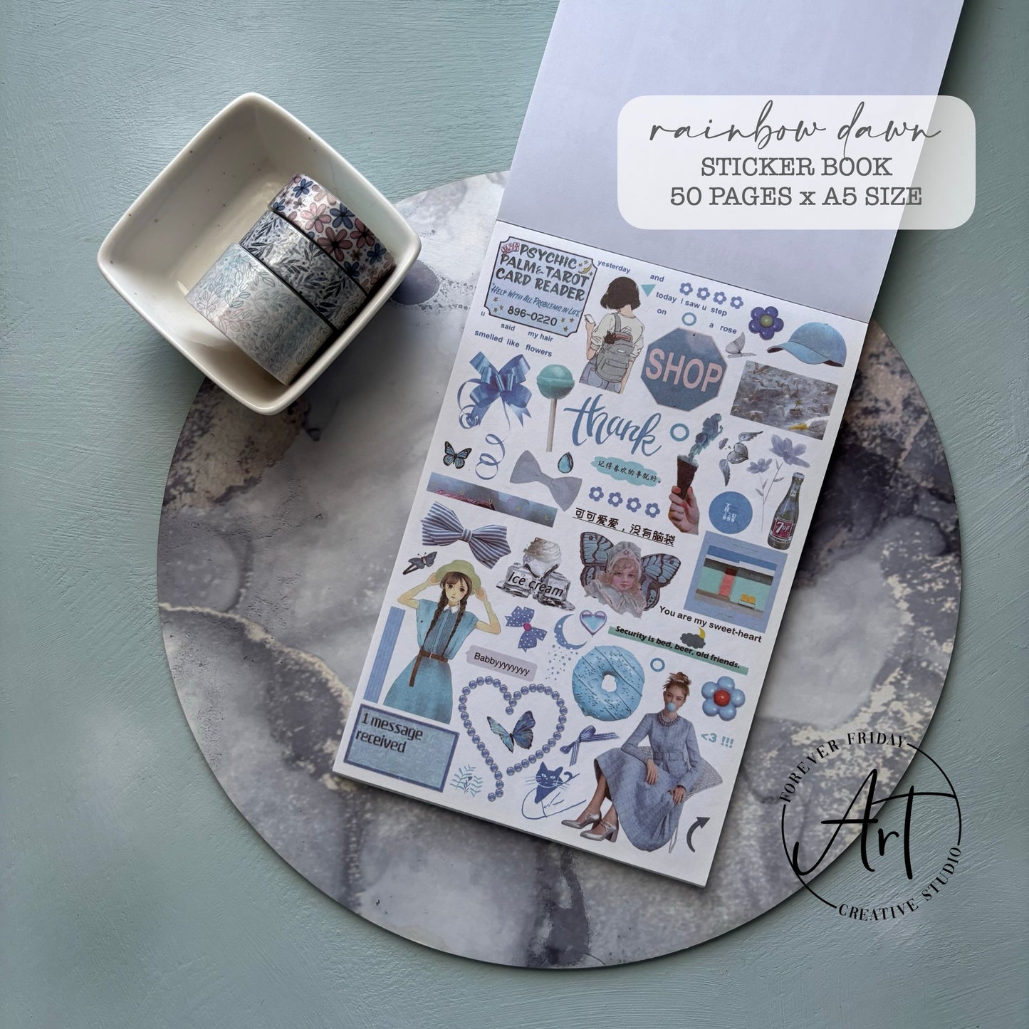 Rainbow Dawn - Sticker book