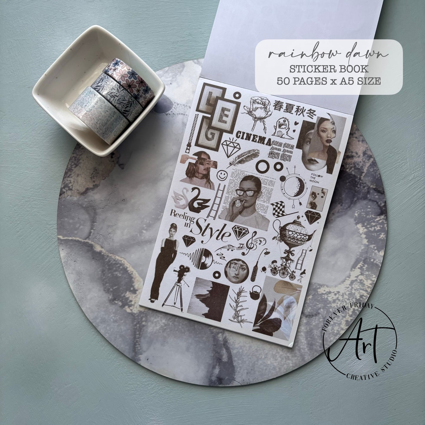 Rainbow Dawn - Sticker book