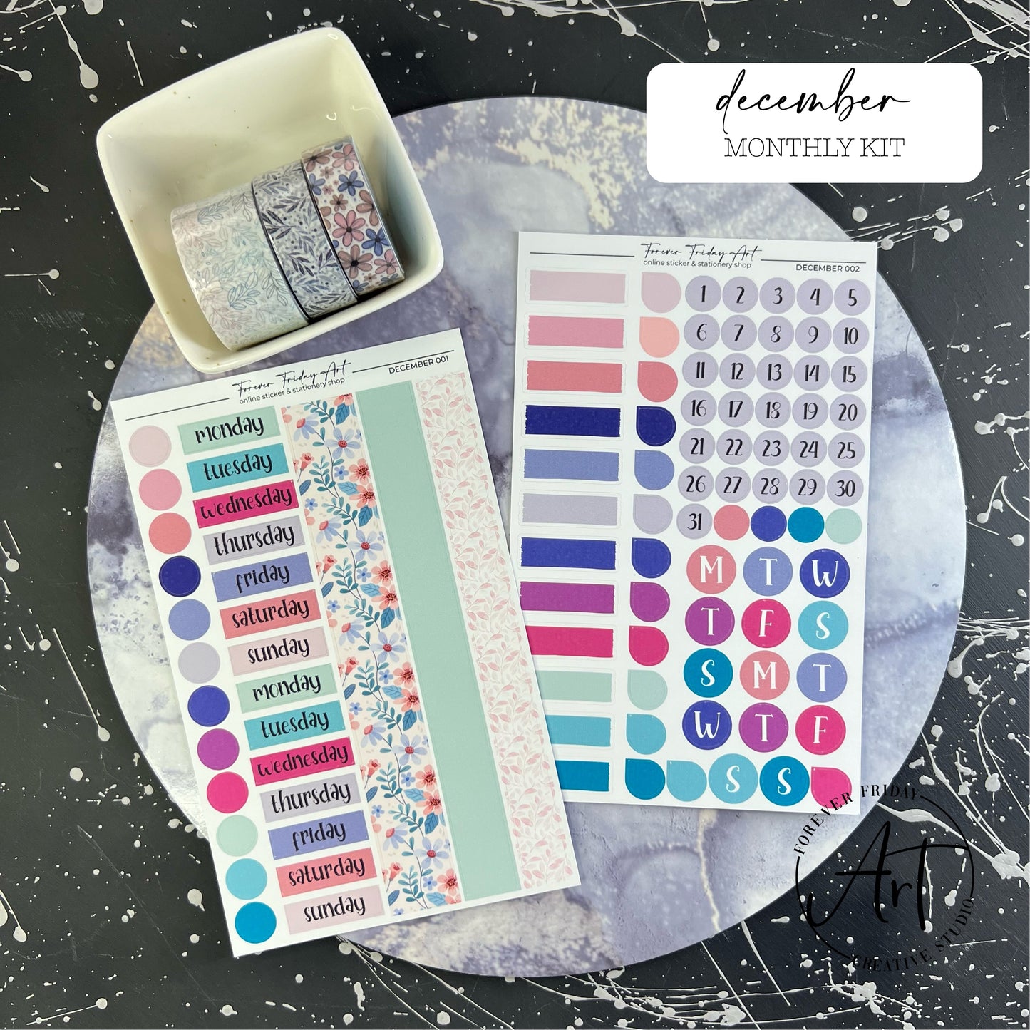 Planning Kits - October, November, December