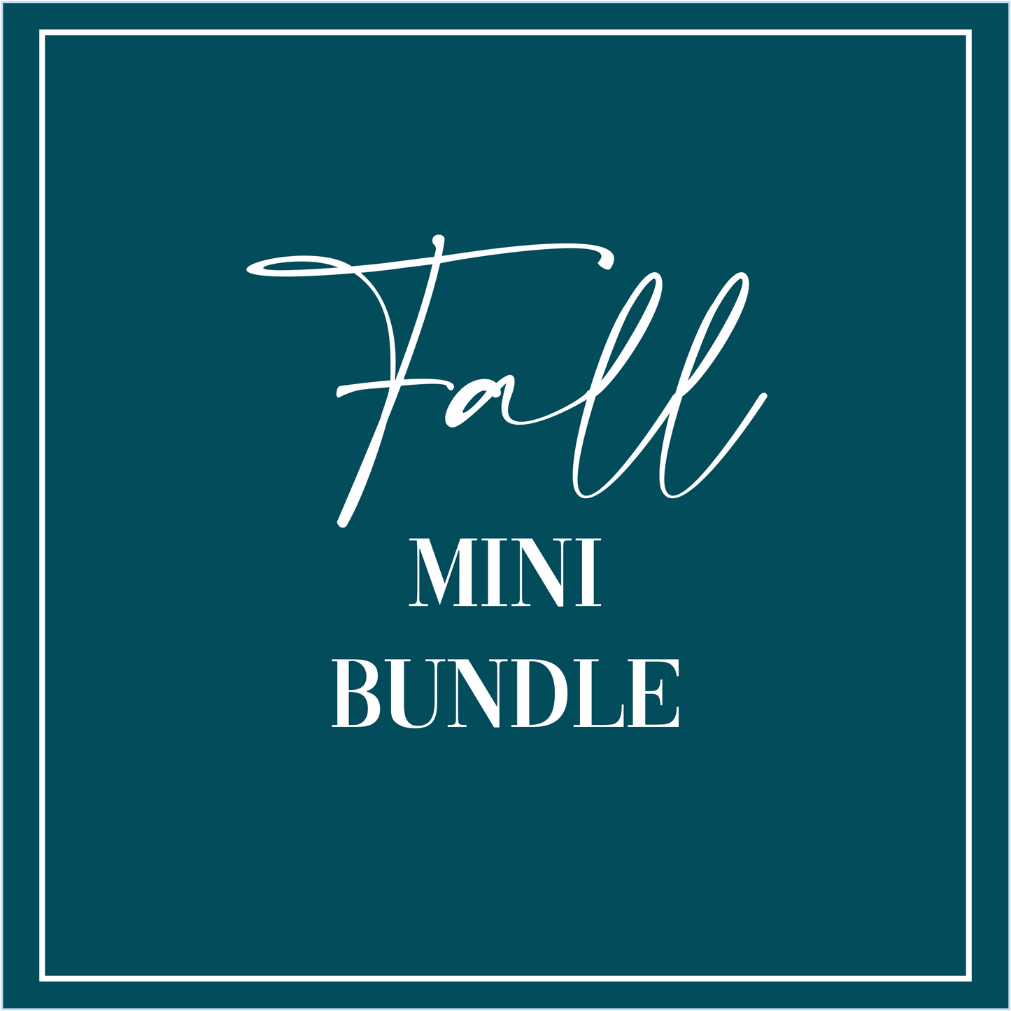 Fall Mini Bundle