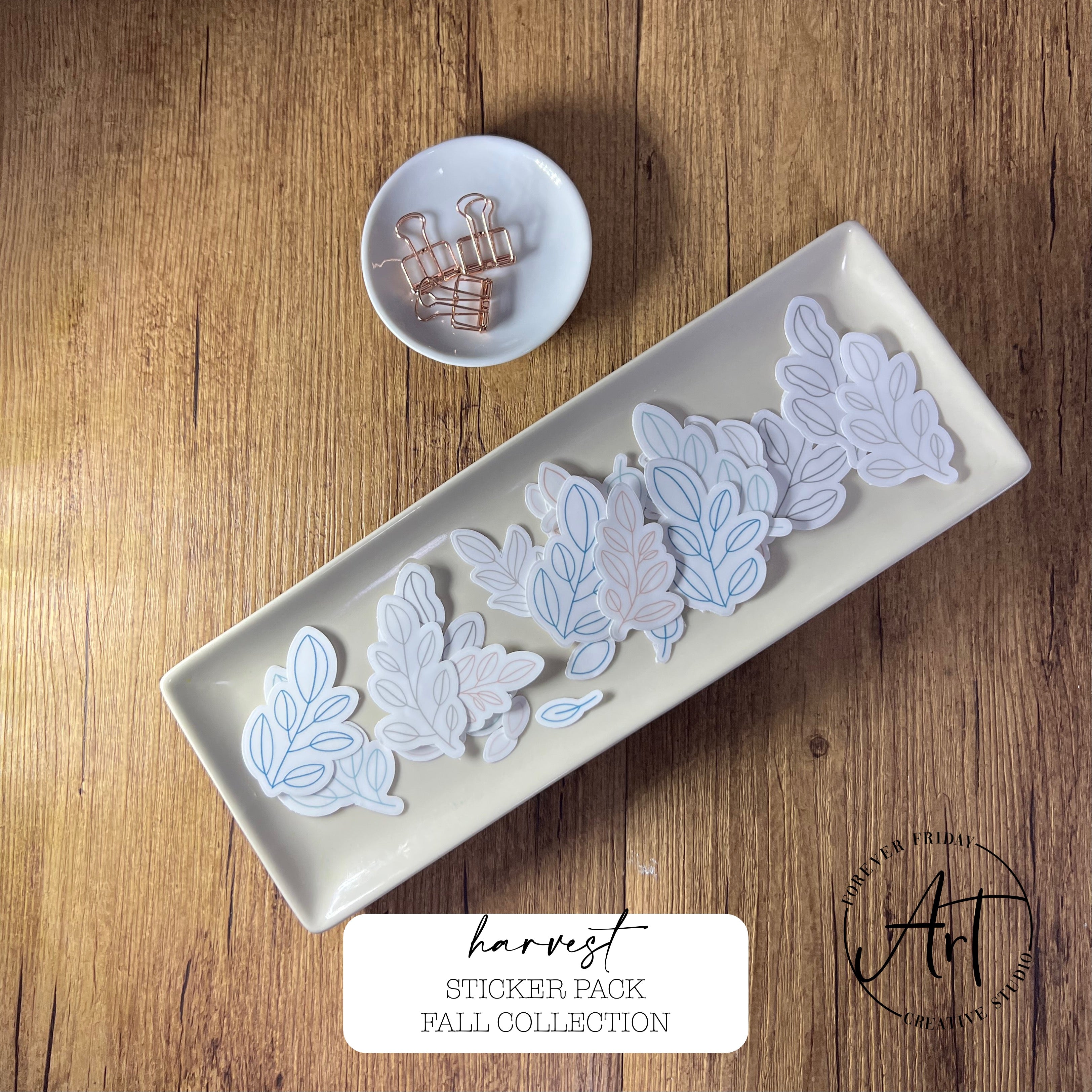 Harvest Sticker Pack - Fall Collection – Forever Friday Art