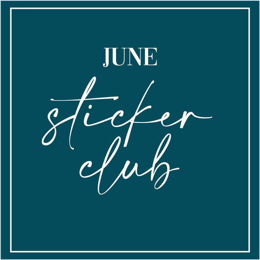 June - Sticker Club