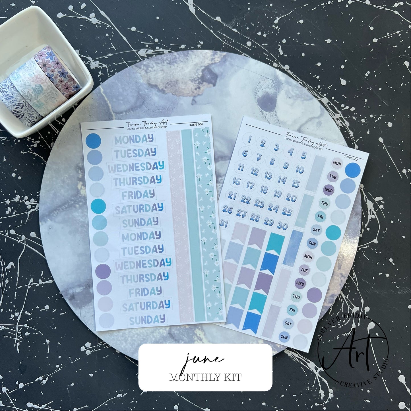 Monthly Planning Kits - April, May, June