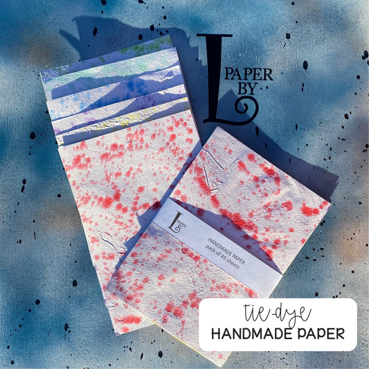 Tie-Dye Handmade paper - Paper by L