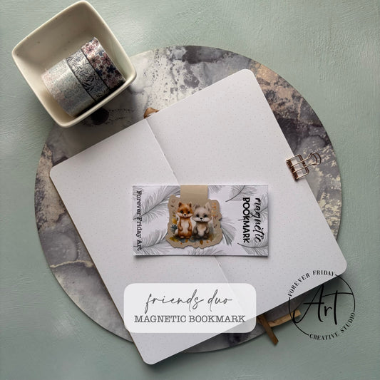 Magnetic Bookmarks - Animal Friends