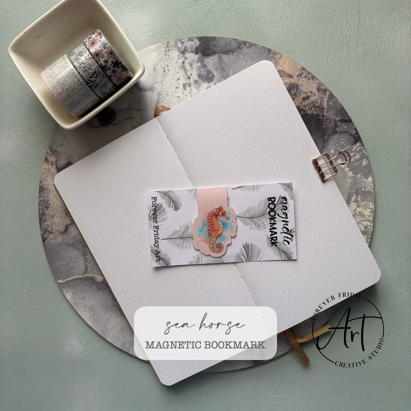 Magnetic Bookmarks - Sea Creatures