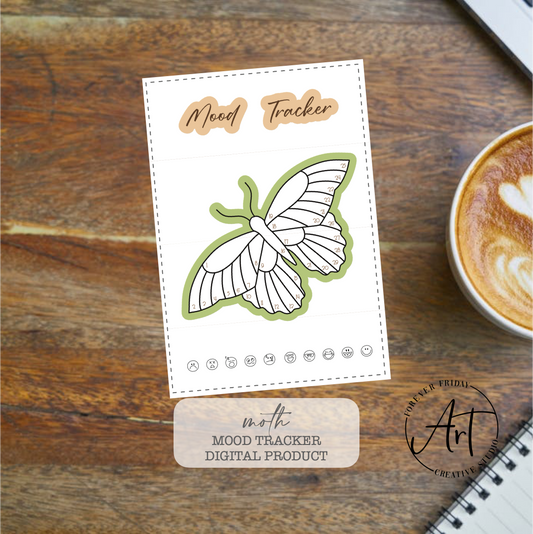 Moth Mood Tracker_ Digital Download