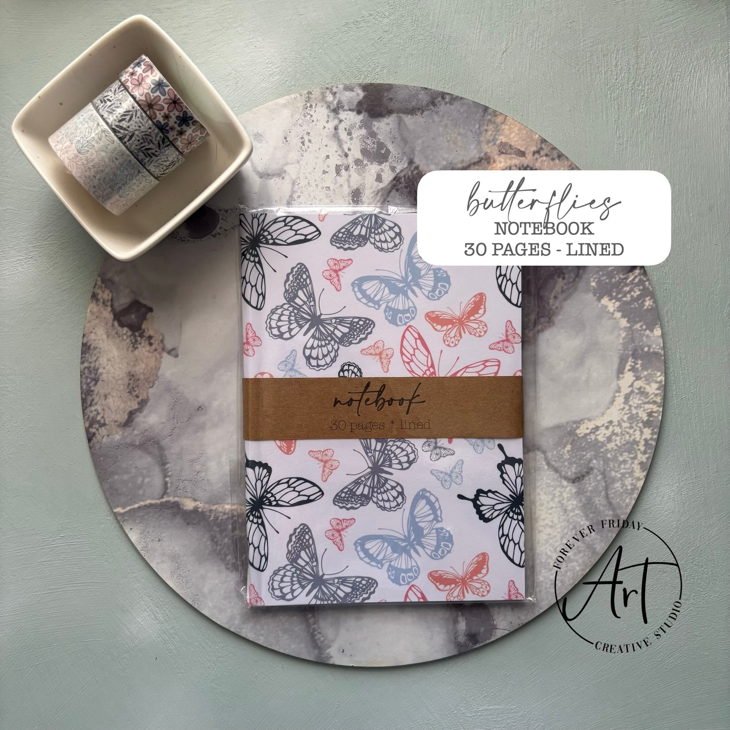 Butterfly Lined Notebook