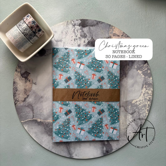 Festive Lined Notebook