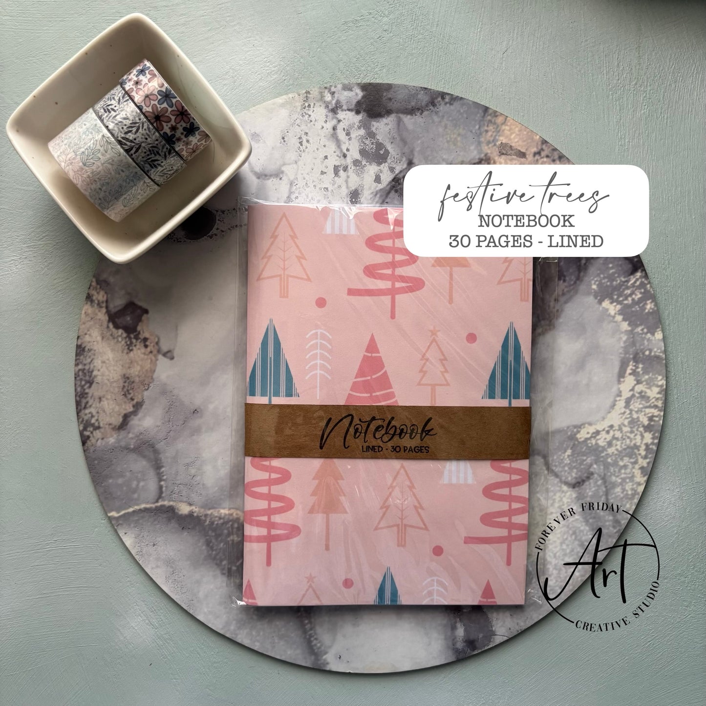 Festive Lined Notebook