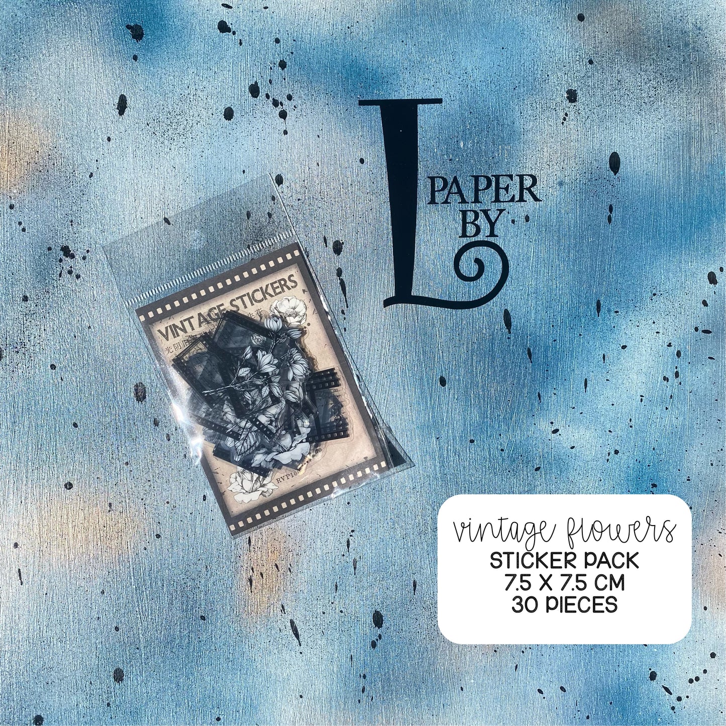 Vintage Sticker Packs - Paper by L *