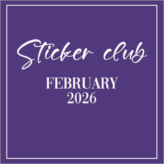 February 2026 - Sticker Club