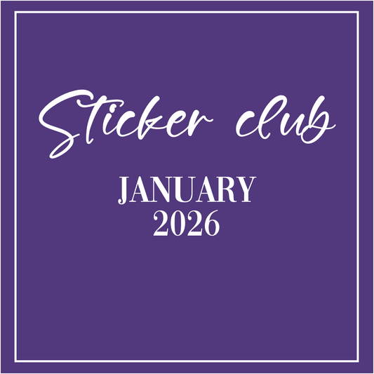 January 2026 - Sticker Club