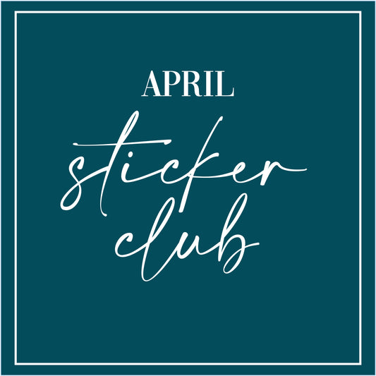 April - Sticker Club