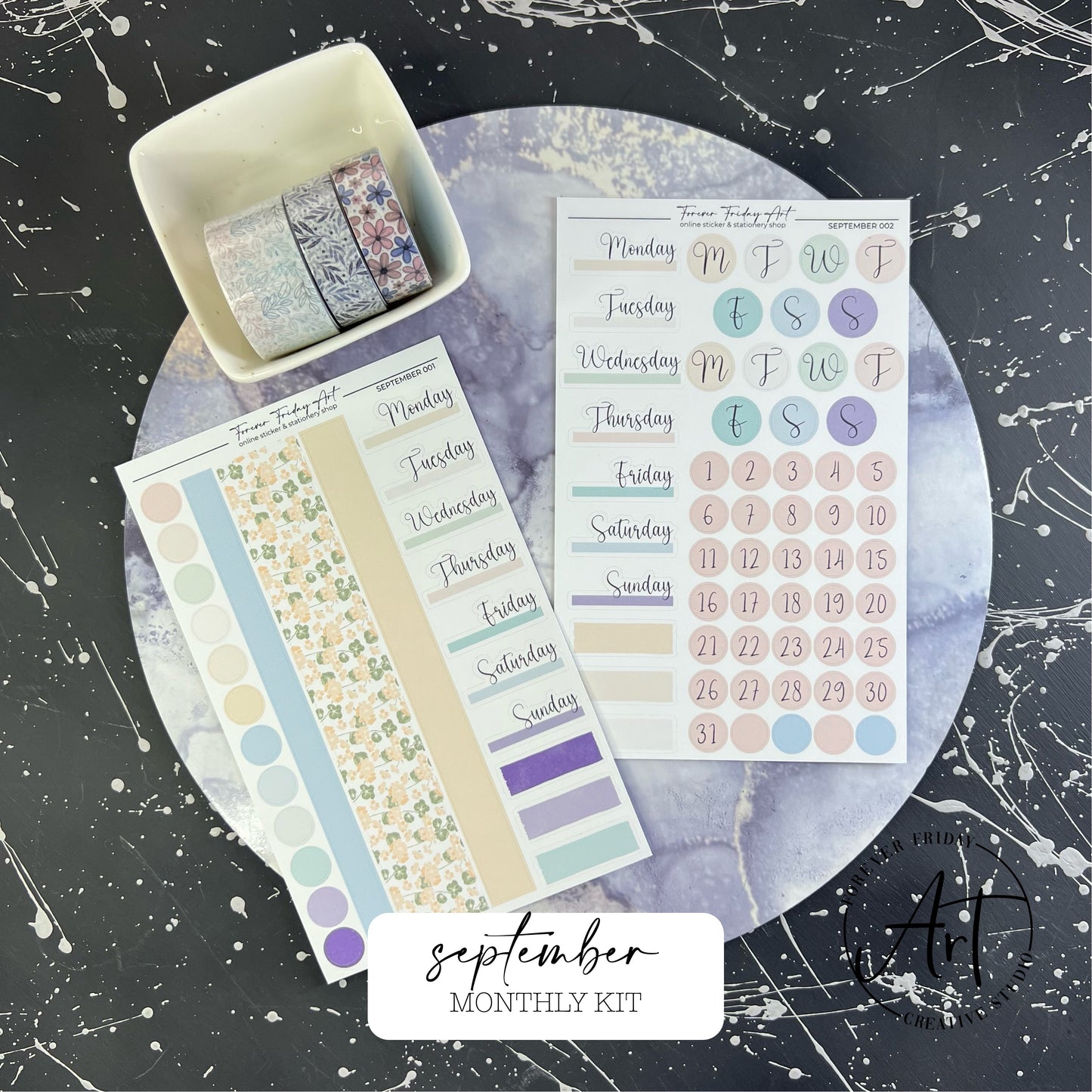 Planning Kits - July, August, September