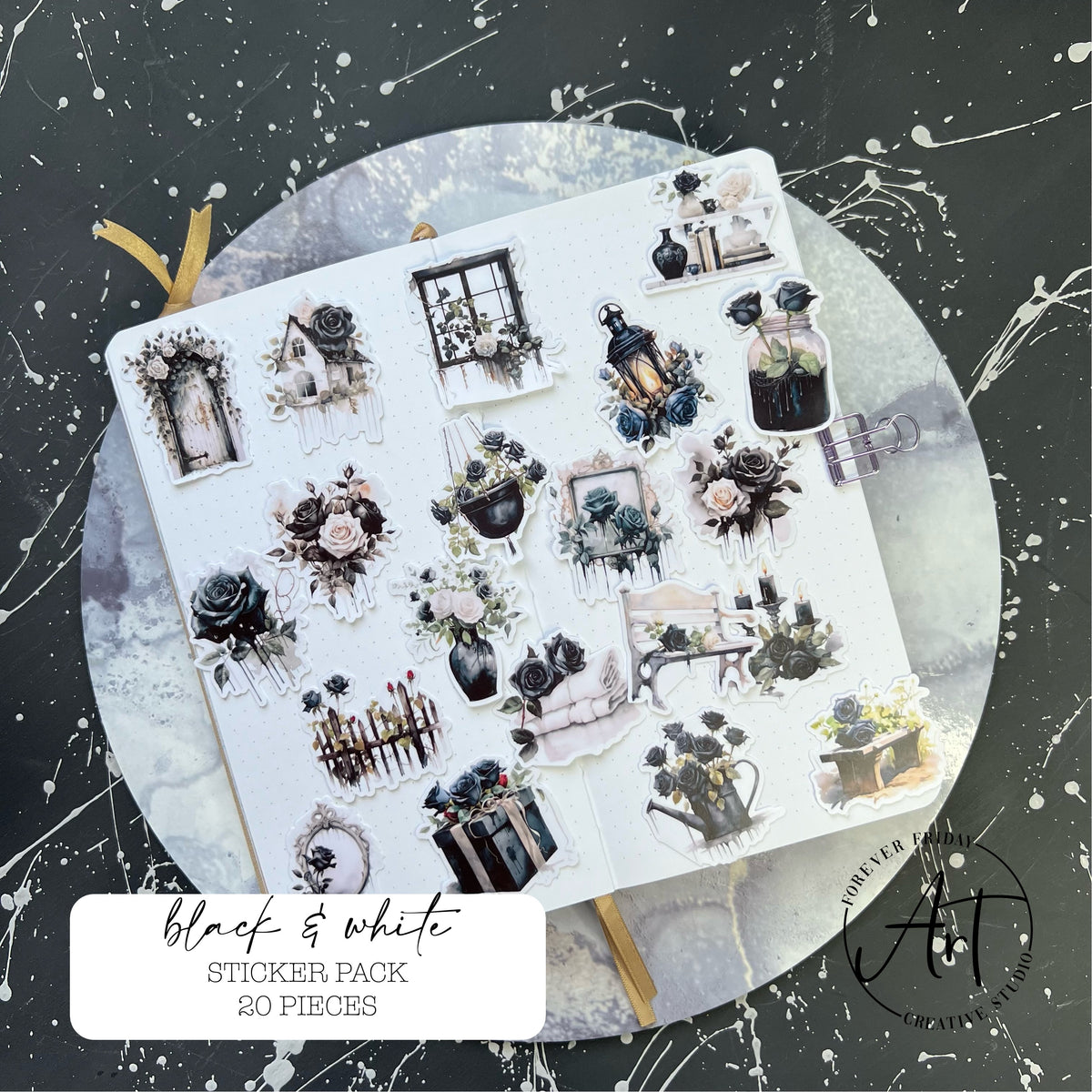 Friday Party Sticker Vintage - Sticker Pack – Forever Friday Art