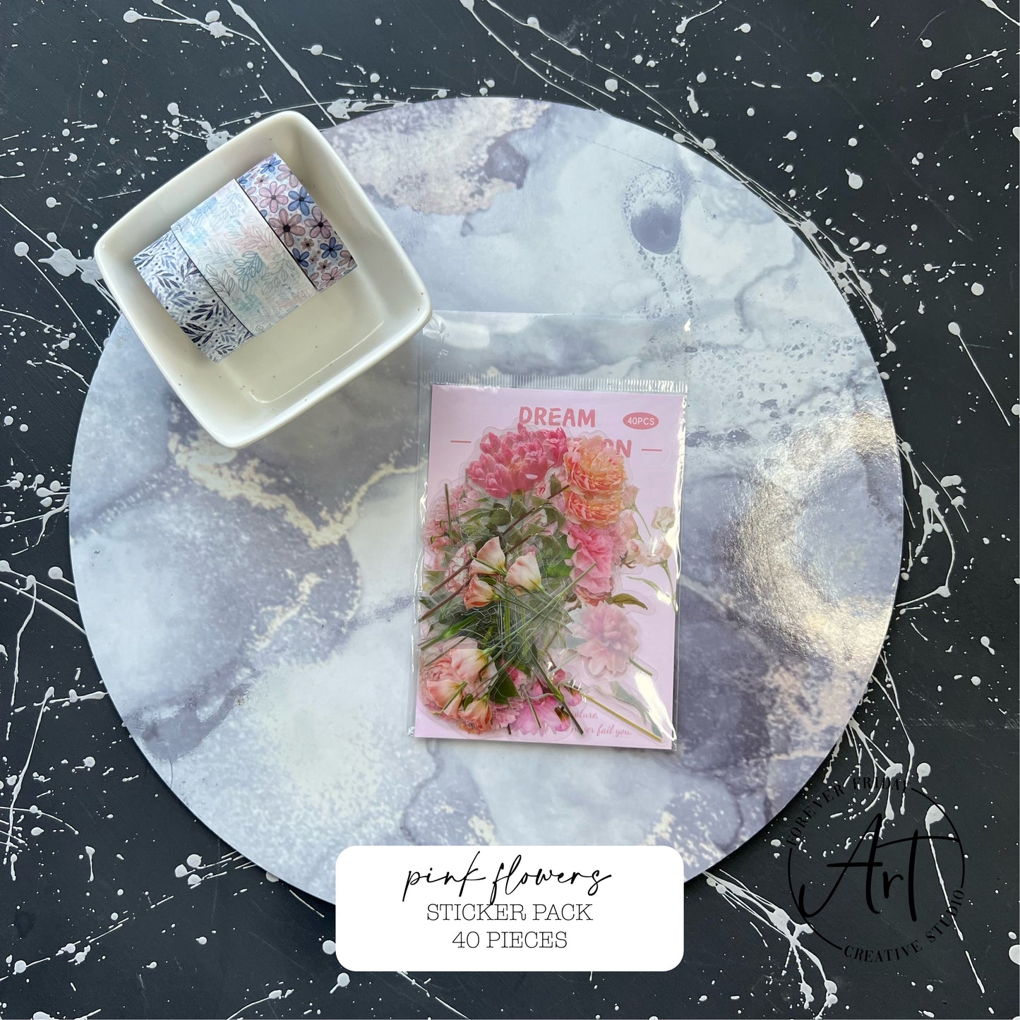 Flowers - Clear Sticker Pack