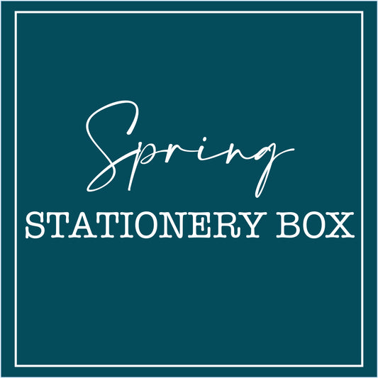 Spring Stationery Box