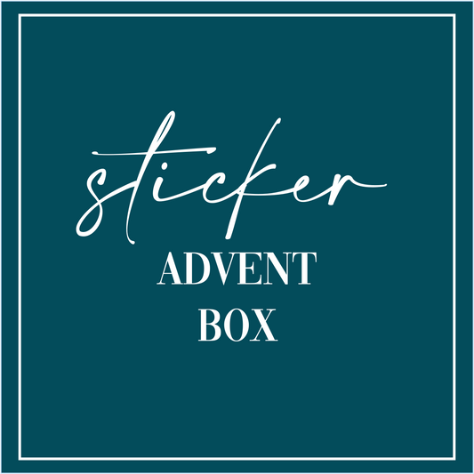 2024 Sticker Advent Box