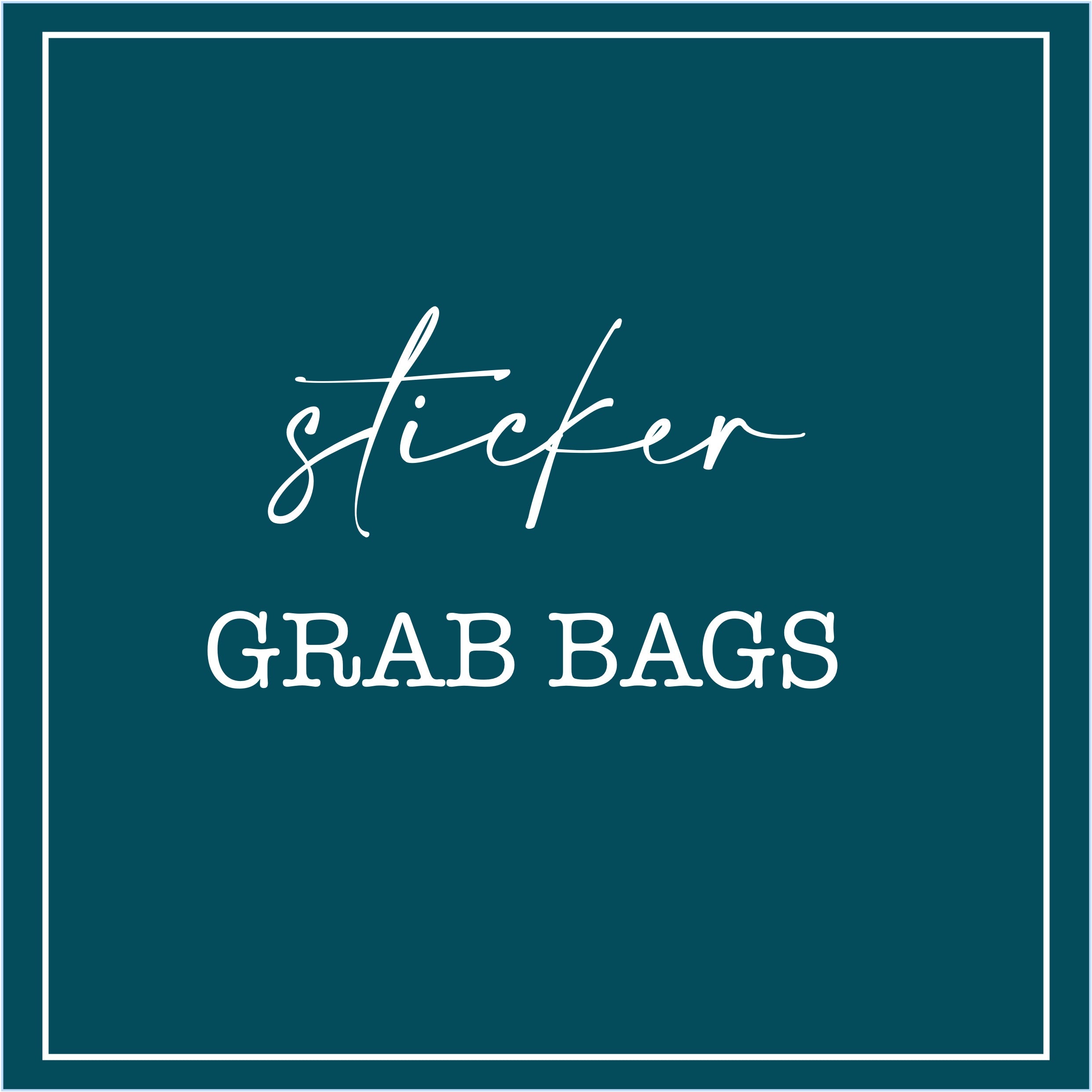 Sticker Grab Bag – Forever Friday Art