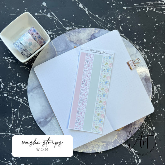 Washi Strip Sheet 004 - 006