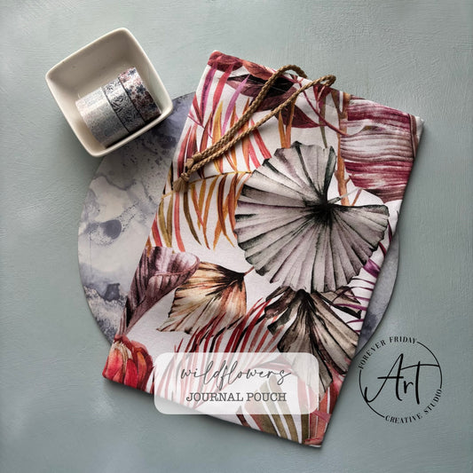 Wildflowers Journal Pouch