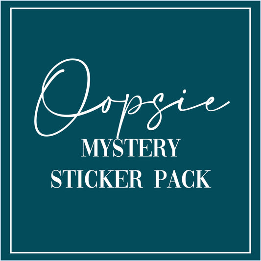 Oopsie Mystery Sticker Pack