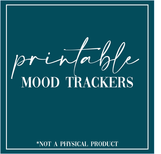 Printable Mood Trackers