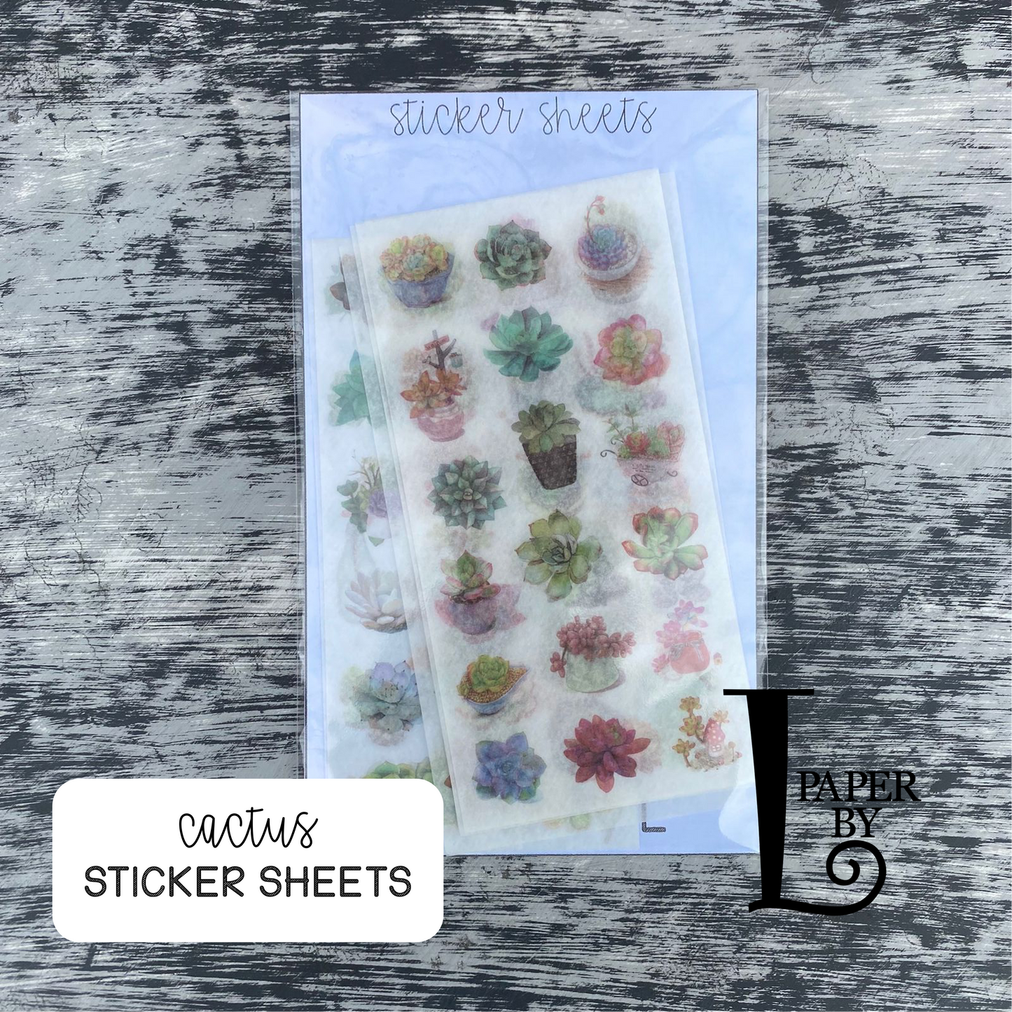 Sticker Sheets - Paper by L