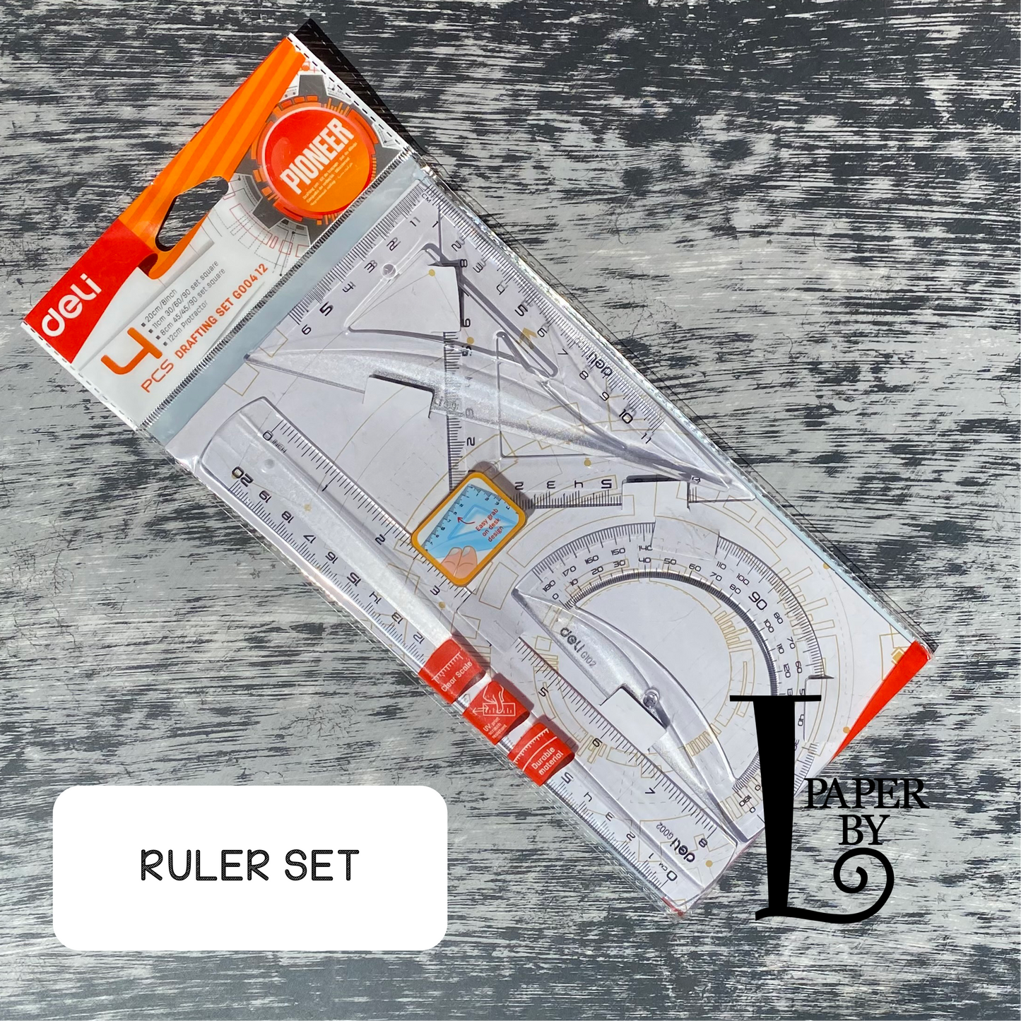 Ruler Set - Paper by L