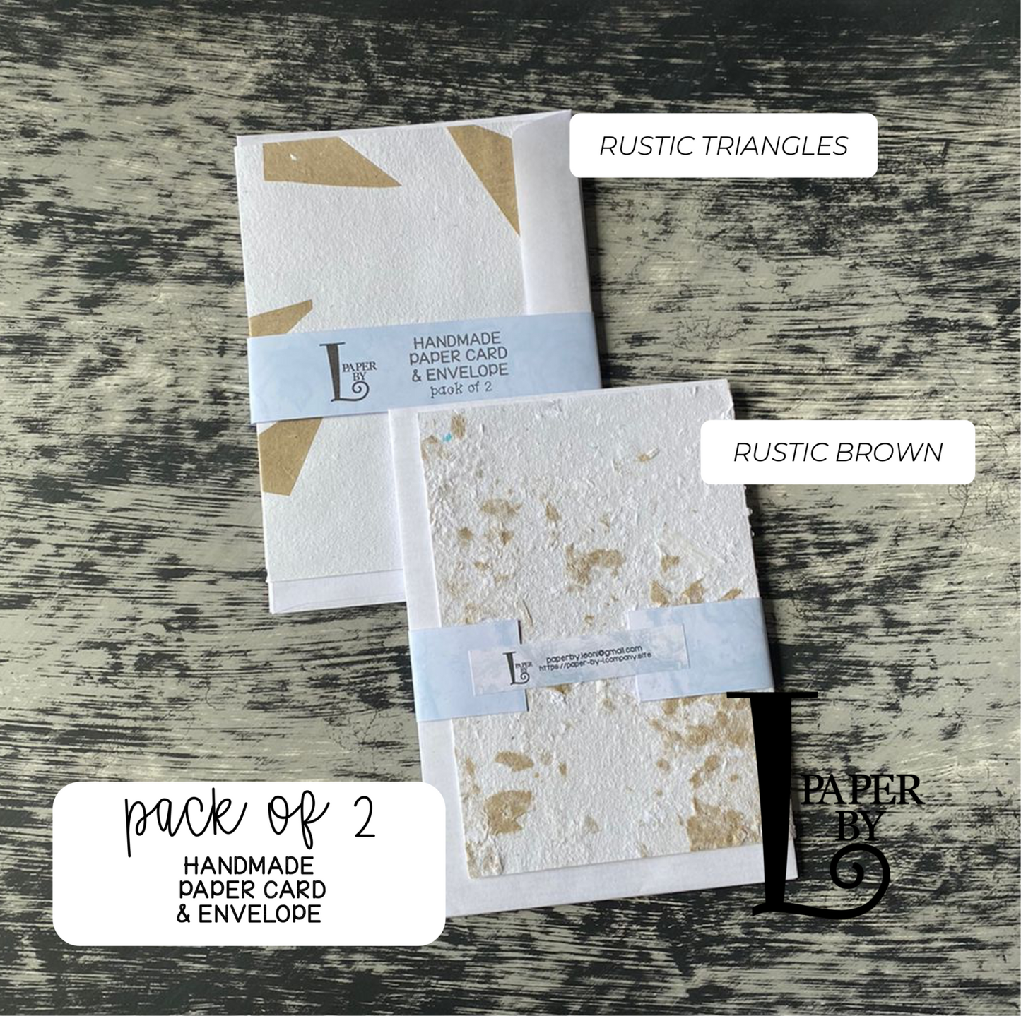 Handmade Cards & Envelops - Paper by L