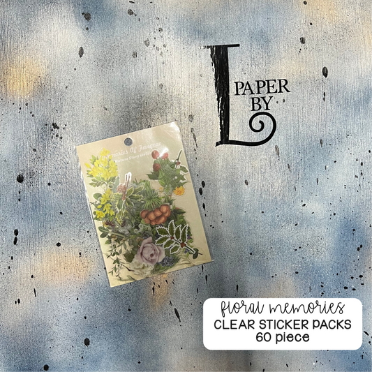 Clear Sticker Packs - Paper by L
