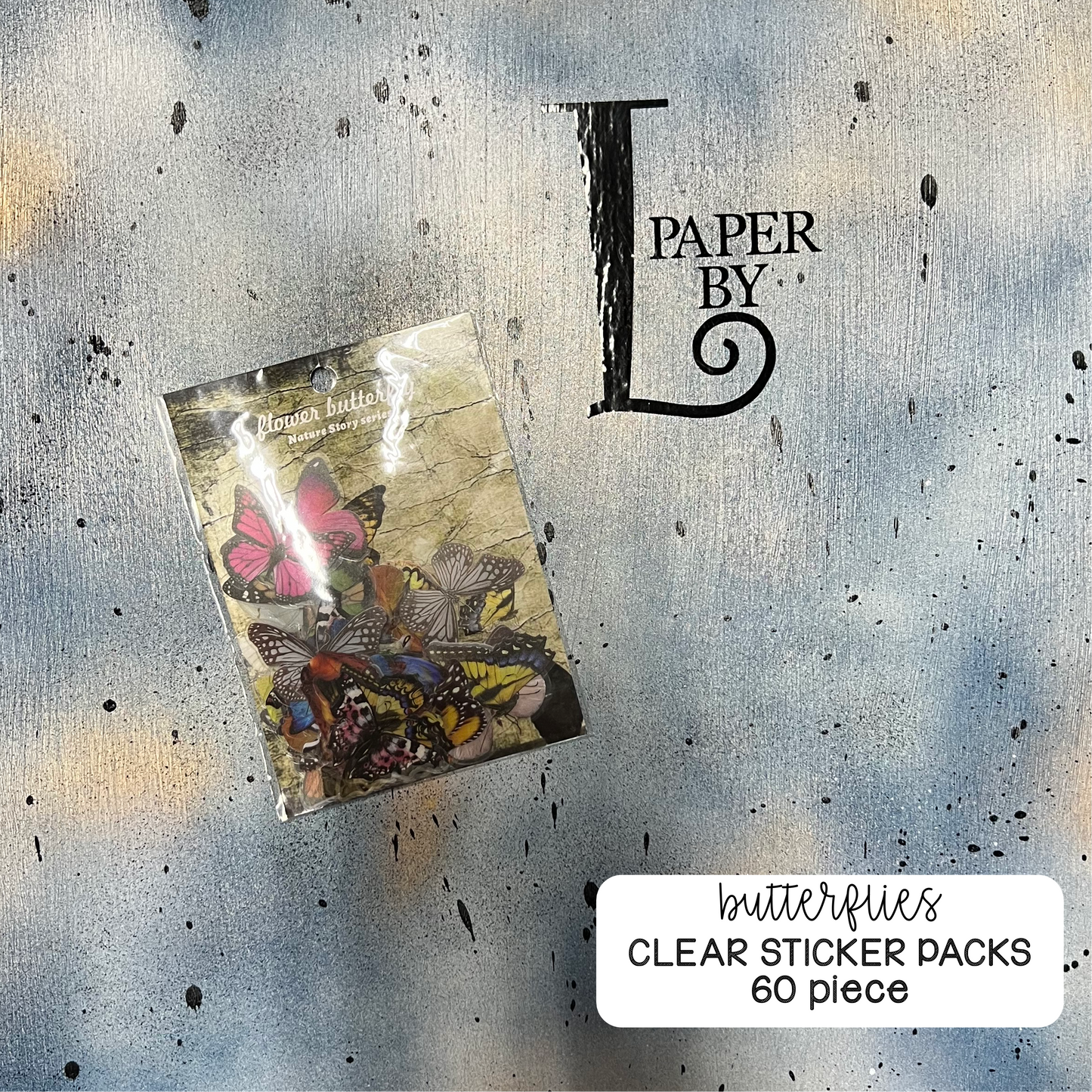 Clear Sticker Packs - Paper by L