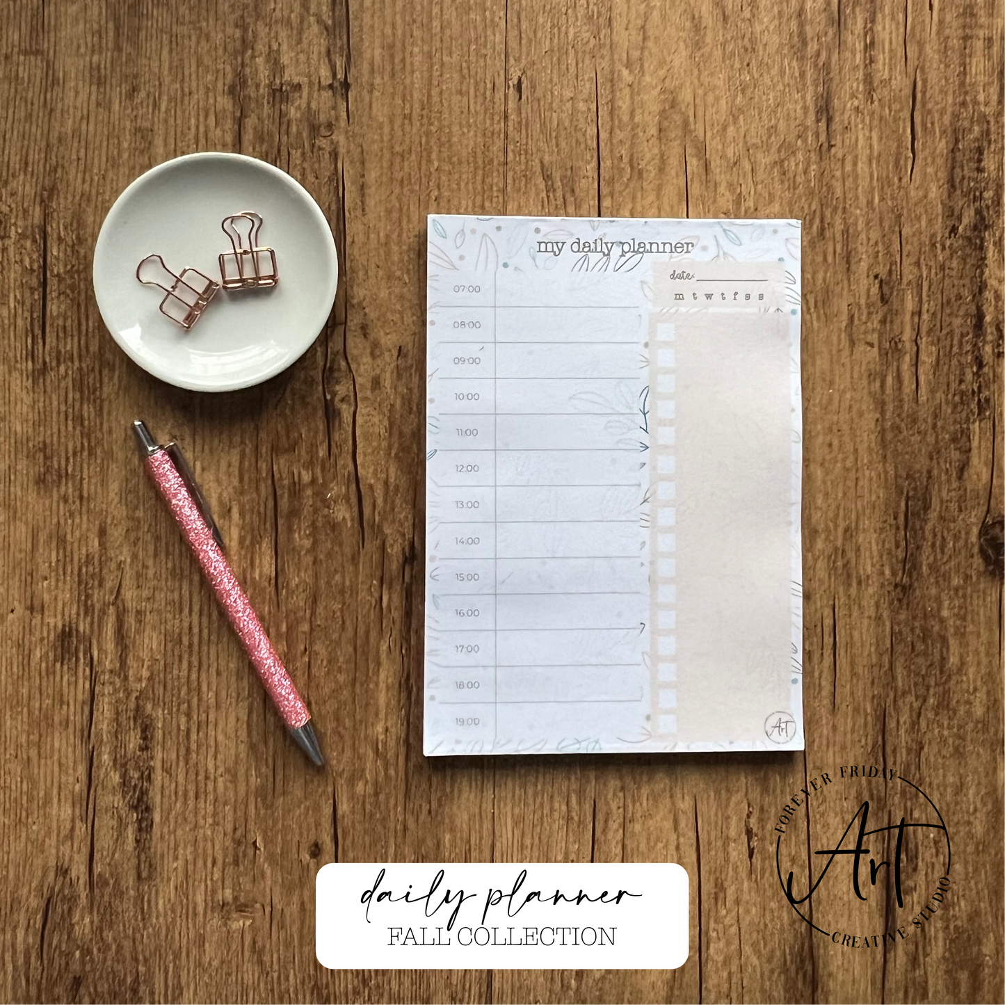 Daily Planner: Fall Collection