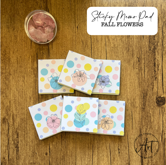 Fall Sticky Memopads