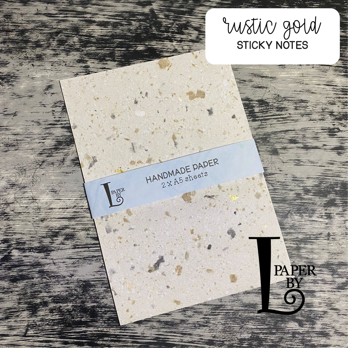 Handmade Paper pack of 2 - Paper by L