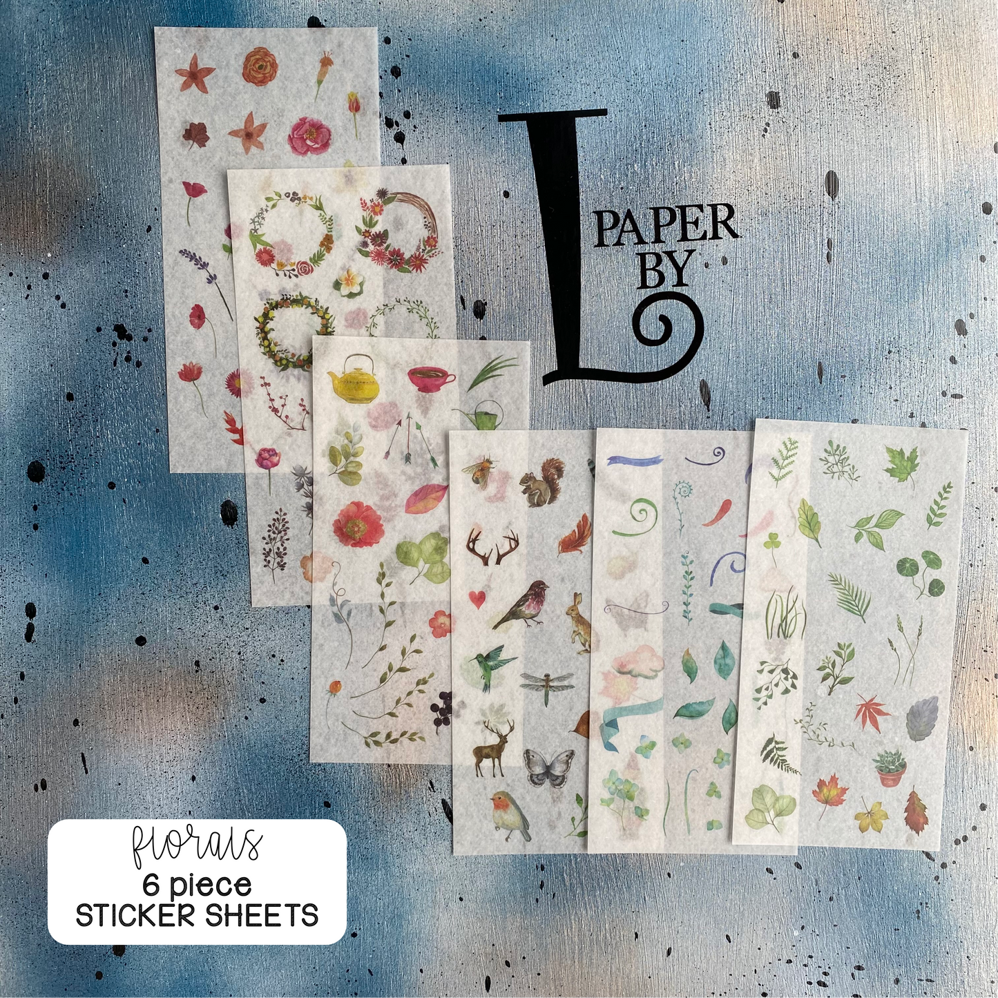 Sticker Sheets - Paper by L