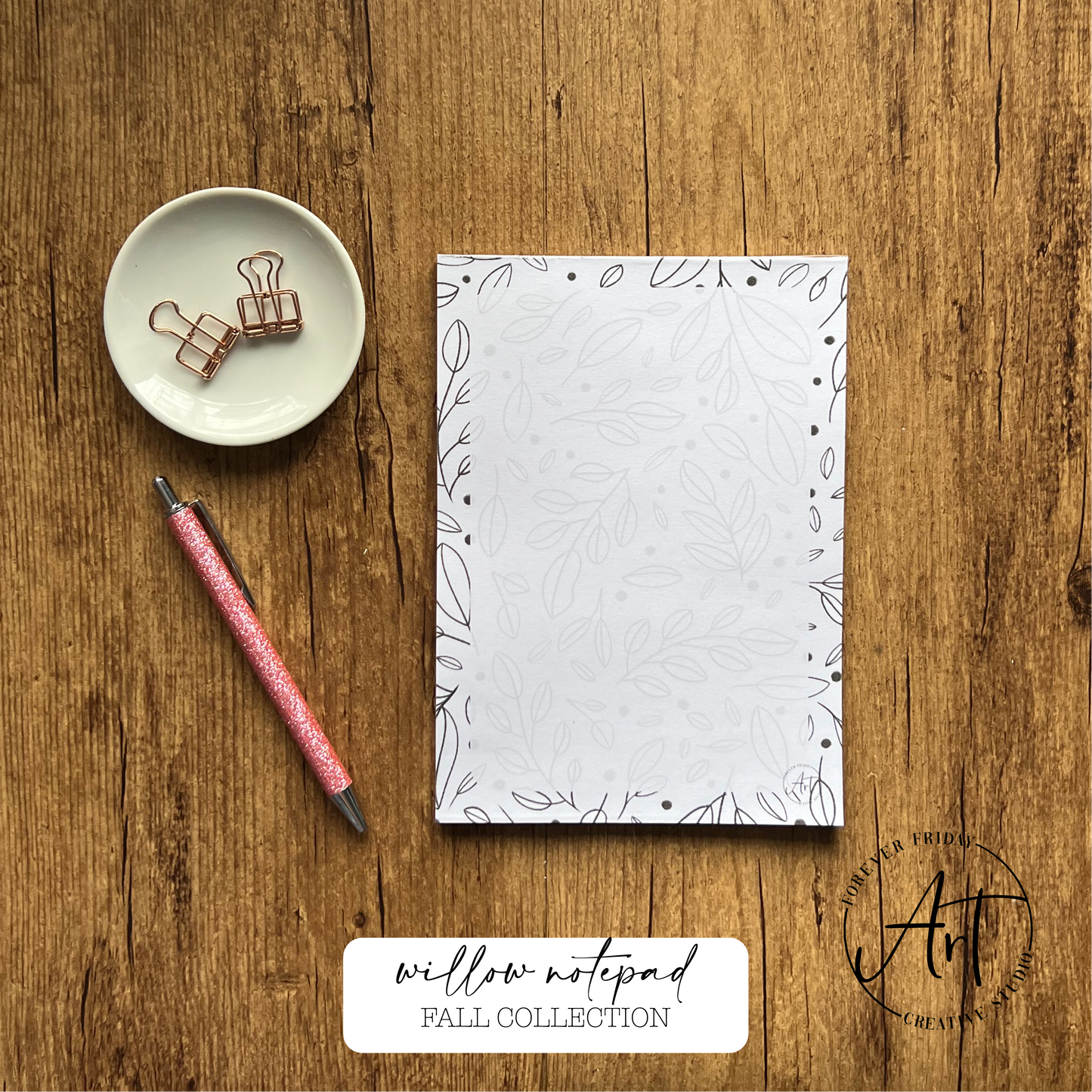 Willow Notepad: Fall Collection